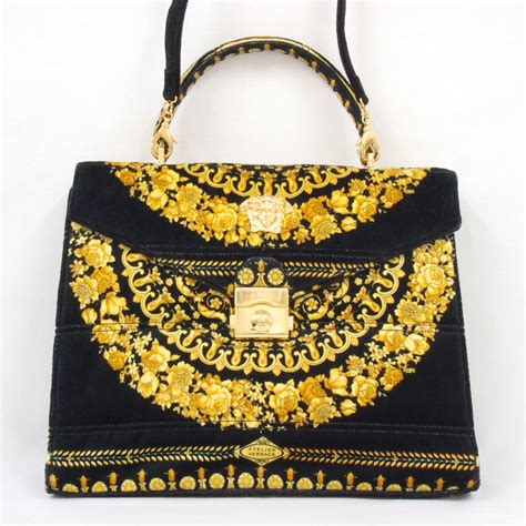 vintage authentic giant versace purses|gianni Versace purses.